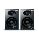 Alesis Elevate 4 |Pair of 50 W Powered Desktop Studio or Gaming Speakers (Black)