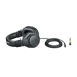 Audio-Technica ATH-M20x Over-Ear Professional Studio Monitor Headphones (Black)