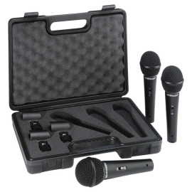 BEHRINGERPACK XM1800S MICROPHONES PACK OF 3PCS