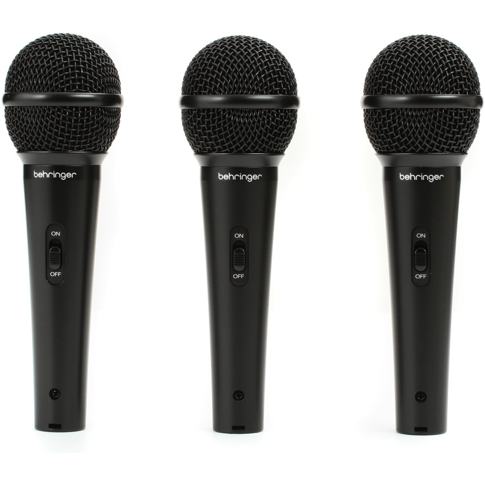 BEHRINGERPACK XM1800S MICROPHONES PACK OF 3PCS