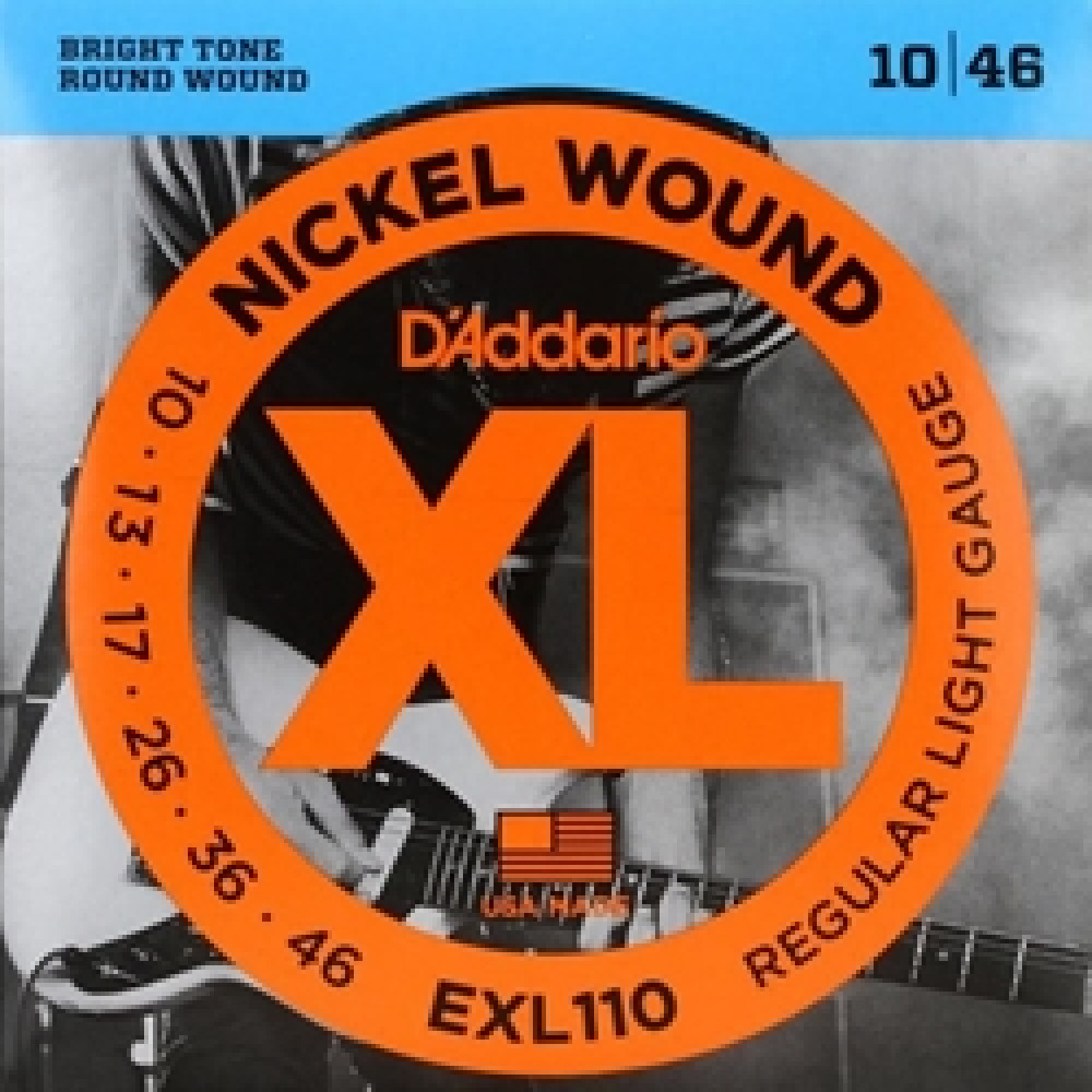 D'Addario EXL110 Electric Guitar Strings, Nickel 