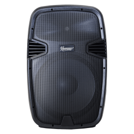 WIRELESS AMPLISPEAKER, HAVANA WITH 15" SPEAKER, CORDLESS MIC'S. 1 Year Warranty.