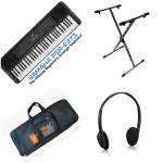 TAAL BUNDLE OFFER; YAMAHA PSR E 273 WITH BAG,STAND, HEADPHONE. 