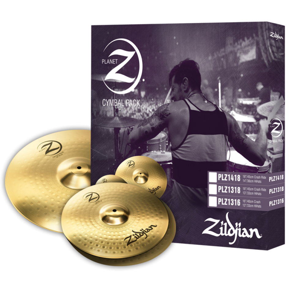 Zildjian PlanetZ PLZ1318 Cymbal Set