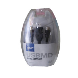 USB TO MIDI CABLE, USBMD, ASHTON BRAND FROM AUSTRALIA.