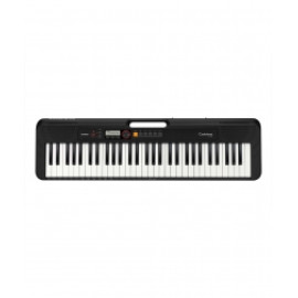 Casio CT-S200BK 61-Keys Portable Keyboard with adaptor