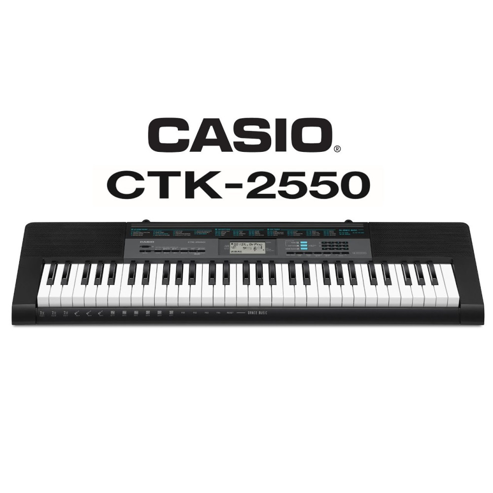 Casio Ctk-2550 Standard Keyboard.