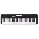 Casio CT-S200BK 61-Keys Portable Keyboard with adaptor