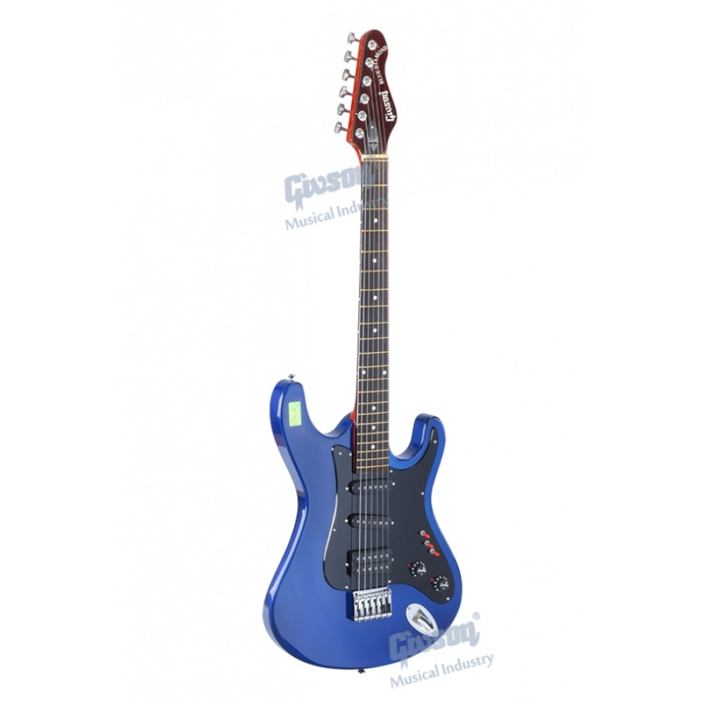 Givson guitar Blue Diamond (Fitted With 1 Humbucking Pick-up & 2 Single Coiled Pick-up