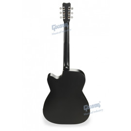 Givson Venus - 6-String Cutaway Right Hand Acoustic Guitar with Bag (Black) Free Shipping