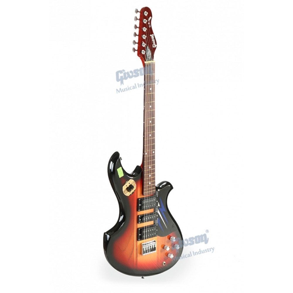 Givson Electric Guitar G.S. 1000 (Fitted With 1 Single Coiled Pick-up & 2 Humbucking Pick-ups)