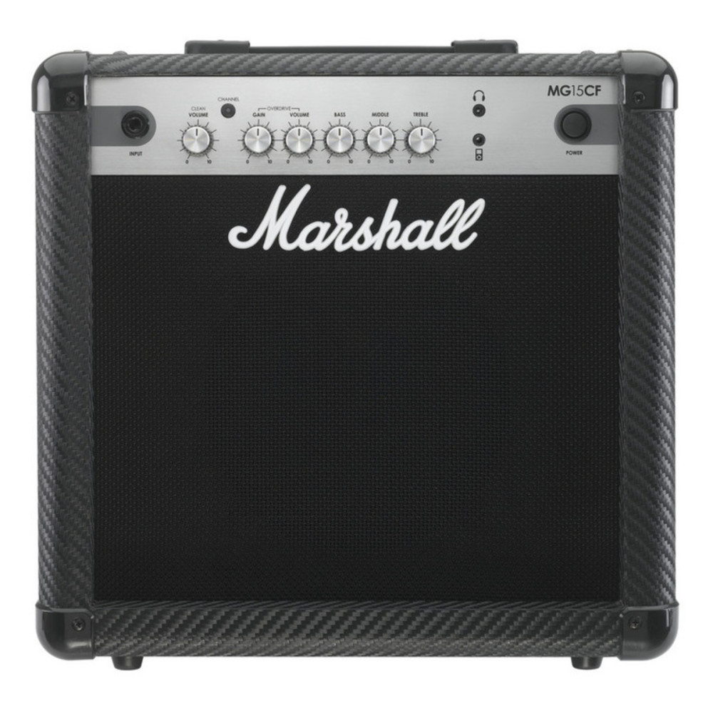 MARSHALL MG15CF COMBO GUITAR AMPLIFIER, 15W 2-CHANNEL