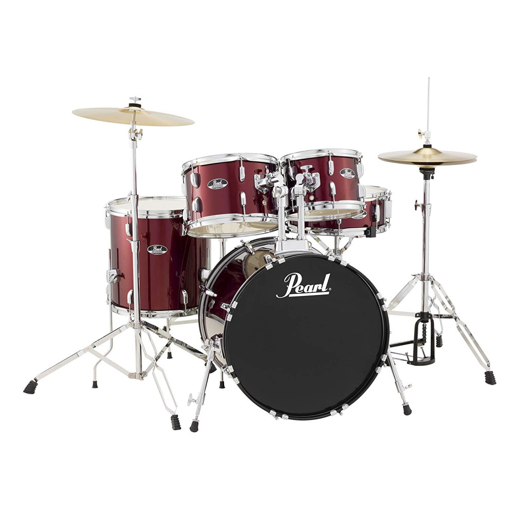 Pearl Roadshow 5Pc Drumset with Stands and Cymbals