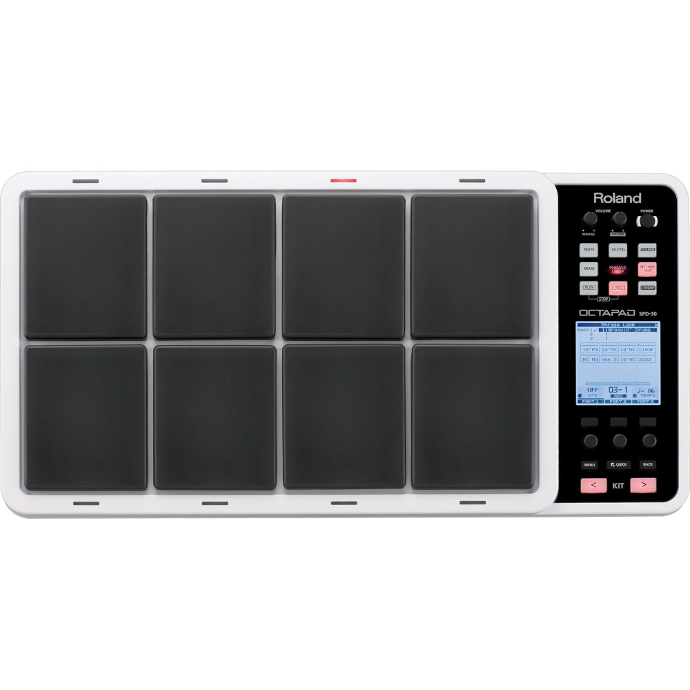 ROLAND OCTAPAD SPD-30 VERSION 2 DIGITAL PERCUSSION PAD (WHITE), FREE SHIPPING