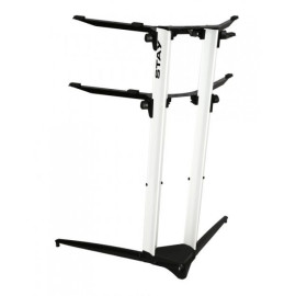 Stay Piano Stand 1200/02 - Black-White-Red-Silver