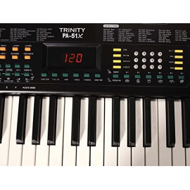 Trinity PA-51X 49-Keys Electronic Keyboard with Carry Bag.