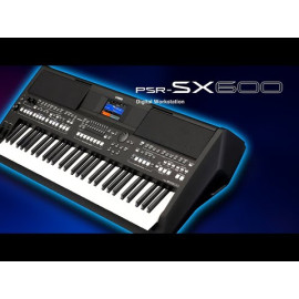 Yamaha PSR-SX600 Arranger Digital Workstation keyboard